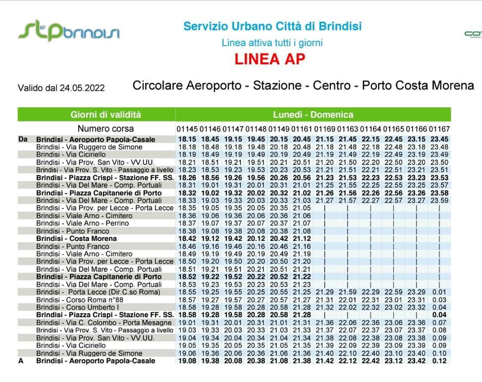 Civico 13 Lägenhet Brindisi Exteriör bild